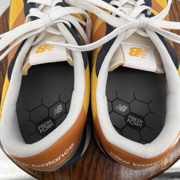 New Balance 237 Men's Harvest Gold Madras Orange Shoes Sneakers Size 13 D - Picture 6 of 11